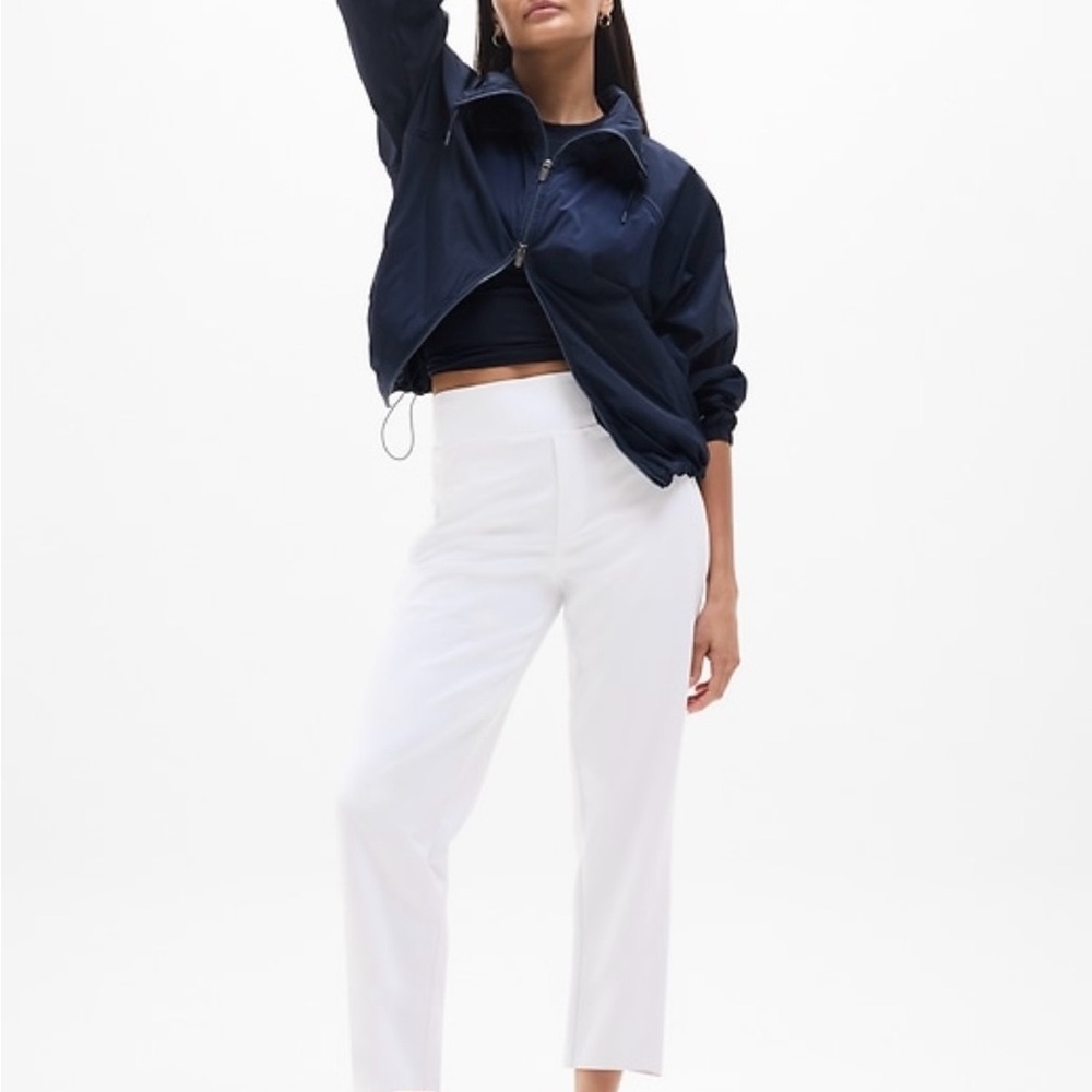 Athleta White Endless High Rise  Ankle Pants